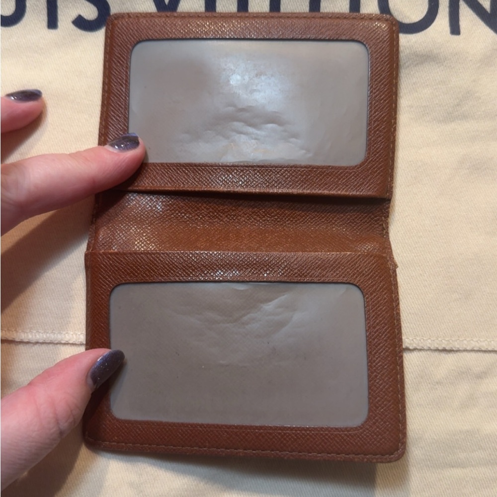 Louis Vuitton Monogram Card Holder Authentic Preloved Vintage with COA CA1919 - Picture 3 of 11